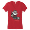 freddy krueger cartoon ideal birthday present or gift Women's V-Neck T-Shirt