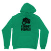 i shoot people t shirt funny photographer tee camera photography digit Unisex Hoodie