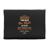 father the man the myth best father ever Accessory Pouches