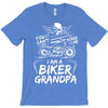 You Cant Scare Me I am Biker Grandpa T-Shirt