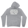 death before decaf (2) Unisex Hoodie