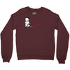 sad psycho Crewneck Sweatshirt