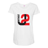 u2-with out you Maternity Scoop Neck T-shirt