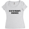enemies Women's Triblend Scoop T-shirt