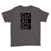 control alt delete Youth Tee