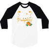 fall i teach the cutest pumpkins 3/4 Sleeve Shirt