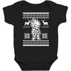 christmas saiyan prince Baby Bodysuit