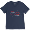 real women V-Neck Tee