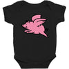 flying pig Baby Bodysuit