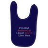 not antisocial Baby Bibs