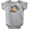 overwatch torbjorn cute spray Baby Onesie
