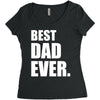 Best Dad Ever Women's Triblend Scoop T-shirt
