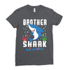 brother shark doo doo doo family matching Ladies Fitted T-Shirt