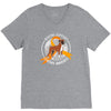 boxers support leukemia awareness V-Neck Tee
