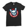 french bulldog club Ladies Fitted T-Shirt