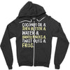 natural queens rock Zipper Hoodie