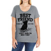 Best Friend Yorike Ladies Curvy T-Shirt