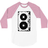 oldschool cassette 3/4 Sleeve Shirt