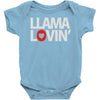 llama lovin' lover Baby Onesie
