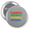 heathers girls and veronica Pin-back button