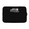 evolution of snowboarding funny Laptop sleeve