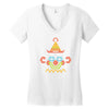 lite brite Women's V-Neck T-Shirt