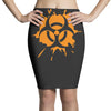 biohazard splat Pencil Skirts