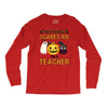 nothing scares me i'm a teacher Long Sleeve Shirts