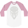 minimalist reaper mask 3/4 Sleeve Shirt