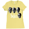 the skulls Ladies Fitted T-Shirt