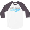 may the mass times acceleration be with you 3/4 Sleeve Shirt