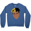 abstract design of xxxtentacion Crewneck Sweatshirt