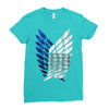 Attack On Titan Ladies Fitted T-Shirt