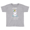 look i've created a unicorn Toddler T-shirt