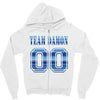 team damon salvatore Zipper Hoodie