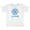 shirt steuerrad yacht boot ship sailing captain segeln kapit&auml;n Toddler T-shirt