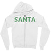 santa i'm a big fun Zipper Hoodie