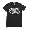drummer inside Ladies Fitted T-Shirt