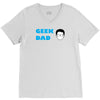 geek dad V-Neck Tee