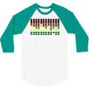 sound activated flashing light 3/4 Sleeve Shirt