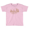 Camping Red Toddler T-shirt