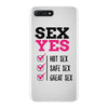 SEX YES HOT SEX SAFE SEX GREAT SEX iPhone 7 Plus Case