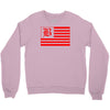 b red Crewneck Sweatshirt