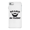 mens beard iPhone 7 Case
