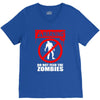 zombie  do not feed the zombies fun V-Neck Tee
