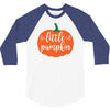 halloween little pumpkin 3/4 Sleeve Shirt