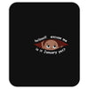January Peeking Out Baby Boy Mousepad