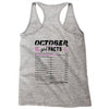 October Girl Facts Scorpio Racerback Tank