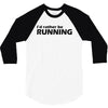 i'd rather be running funny cool run runner marathon sport athlete shi 3/4 Sleeve Shirt