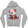 happy halloween clown Zipper Hoodie